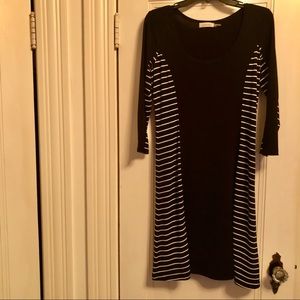 Calvin Klein B&W dress Size 8